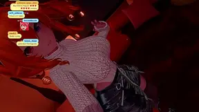 Horny Twin-Tailed Anime Chick Rides My Dick for Juicy Milkshake Finish