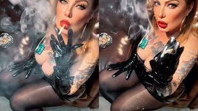 Your Stepmother is a Slut, and She Knows How to Make Your Dick Hard - Dense and Powerful Smoke - Audible Inhales and Exhales - Marlboro Menthol 100