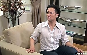 Bridgette B Fucks Another Man While Her Husband Watches