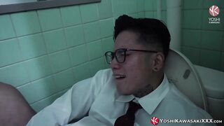 YOSHIKAWASAKIXXX - Asian Yoshi Kawasaki Has A Surprise In His Brown sphincter