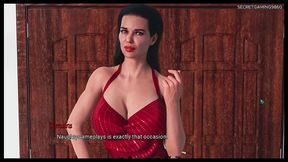 hot sexy stepmom in red dress - milfania (part 02) by dr. phoenix games