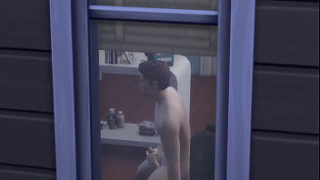Spiderman Masterbates to May in the Shower