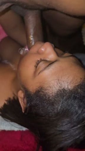 I Love laying her down and fucking her throat!