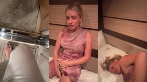 passionate fuck inside the luxury yacht