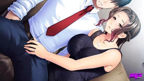 HENTAI PROS: Satoru's Spouse Betrays Him &mdash;  Prompting Him to Engage in Sex with His Luscious Mother-in-Law