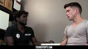 Black Cop Fucked Teen Boy As Punishment