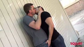 Max Horn And Ryan St Michael Barebacked Against The Wall