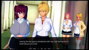 futa s world of ntr [ futanari hentai game pornplay ] ep.3 library rough fuck !