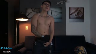 Straight Sexual Guy Arrives Hot From Work To Get His