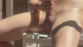 I Found This Video of My Flatmate Jerking off His Uncut Cock