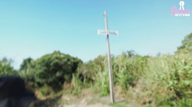 Hiking to a nudiste beach in Brazil - Outdoor Sex - SammmNextDoor Date Night #30