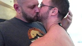 Hairy Verbal Step Dad breeds handsome Jock in Vegas Hotel