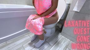 Taking Laxatives Wasn't Such a Good Idea