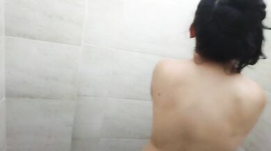 Rough anal in the shower with my horny stepsister