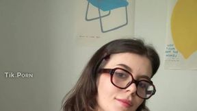 Video shared by @alina_shy @Showing Boobs and #Brunette #Small Tits #Nude #Glasses Porn adult porn porno | Tik.Porn