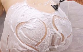 Kinky Stepsister Loves to Shave Her Brother's Hairy Ass POV