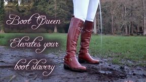 Boot Queen Elevates your Boot slavery