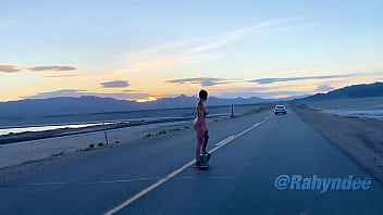 Rahyndee Desert One Wheel Cruising Naked