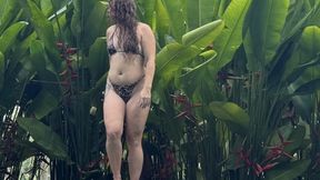 Villa Trampling Session with the Pool Boy