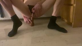 Play Whit Panties and Vibrator Wife