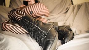 Ignore Femdom POV: Boot + Foot Fetish [HD]