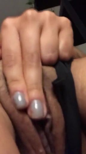 "Would you like to lick my pussy or fuck it?" - I masturbate and talk to you in Spanish   Clip 2