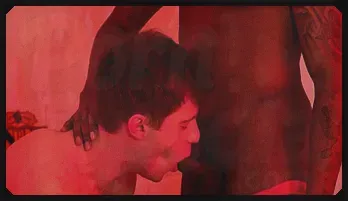 Masked Inked Stud’s Interracial Bareback Creampie