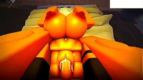 Roblox Gamer Enjoys Steamy Full-Package Pleasure in Hot Virtual Tryst