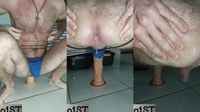 my ass dripping your cum