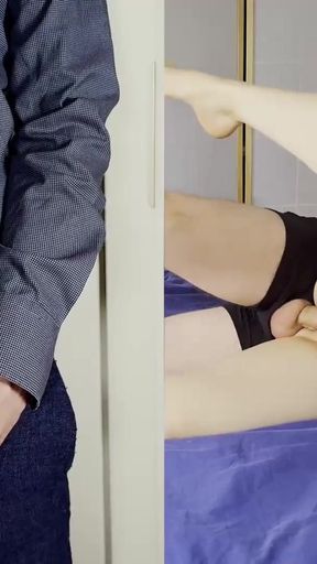 Cheating Wife Has Sex With Stranger - Husband Catches Her and Jerks Off   Clip 2