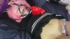 Submissive Teen 18+ Gets Her Tight Ass Stretched Out From Behind