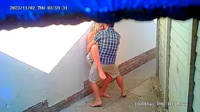 Juicy Delivery Slut Caught Fucking on Secret Mc D Area Cam!