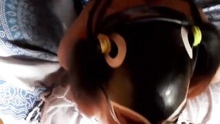 Latino Milf's Throat Stretches Around A Huge Dick In Point Of View