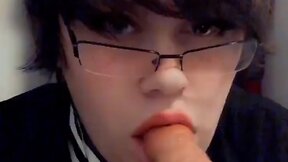 Mastering deepthroating with my dildo: a guide