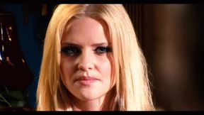 Angela Stone Gets Blindfolded, Ass Pounded And Squirts