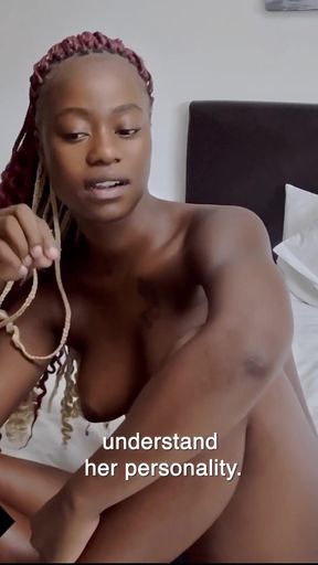 Stunning moment from &quot;Cute Ebony Dark Skinned Amateur Teen Rough Fucked After Fake Job Interview!&quot;