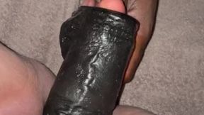 Hot PAWG Snowbunny rides BBC dildo and gets pussy stretched