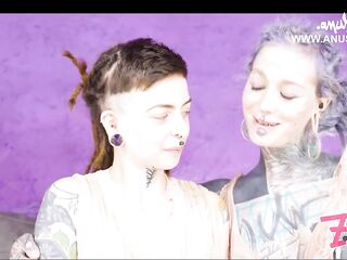 Anuskatzz takes ANAL virginity from shy emo gal - Lesbian joy -Full movie scene Membership page: Z-filmz