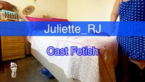 Juliette_RJ on a Cast Fetish Clip after a Car accident (Role Play) - CAST FETISH - MEDICAL FETISH - IMPAIRED MOBILITY - WALKING BOOT - INJURY FETISH - LEG CAST