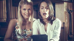 ”Nikita undresses Sweet Cat & eats her sweet snatch”