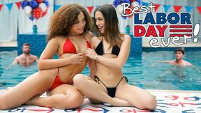 Labor Day BBQ Party Turns Into A Step-Daughter Foursome Orgy Blast - Swap