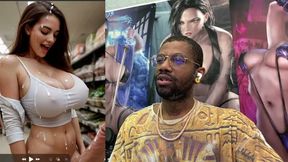 Thicc Bowling Ball Transgender Cums All Over, Juicy Transgender Girl Cumming In A Grocery Store,