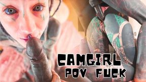 Lily Lu In Tattooed Cam Babes Live Show Takes A Hot Turn When She Gets Interrupted And Fucked On Camera