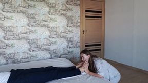 Elizabeth Shameless cheats on her husband with a stranger in front of him! Part 1 of a dirty romp!