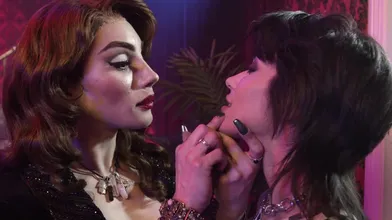 Transfixed - Cabaret Trans Owner Ariel Demure Devours New Lead Singer Brooklyn Gray's Pussy