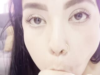 miss lilly candy wakes up to a hot coffee fuck session