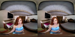 Busty Redhead Scarlett Mae Wants Sex In Your Parents' Bed VR Porn