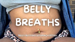 Belly Breaths | Belly Button & Stomach Fetish with Temptress Mango