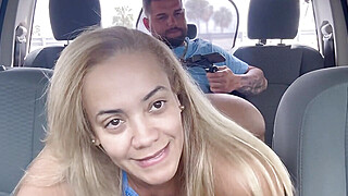 Fucking My Driver At The Back Seat