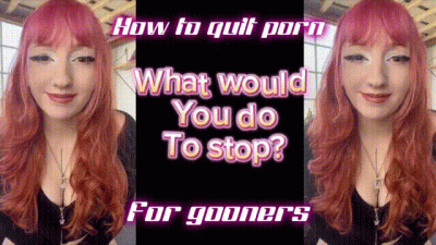 How to quit porn
